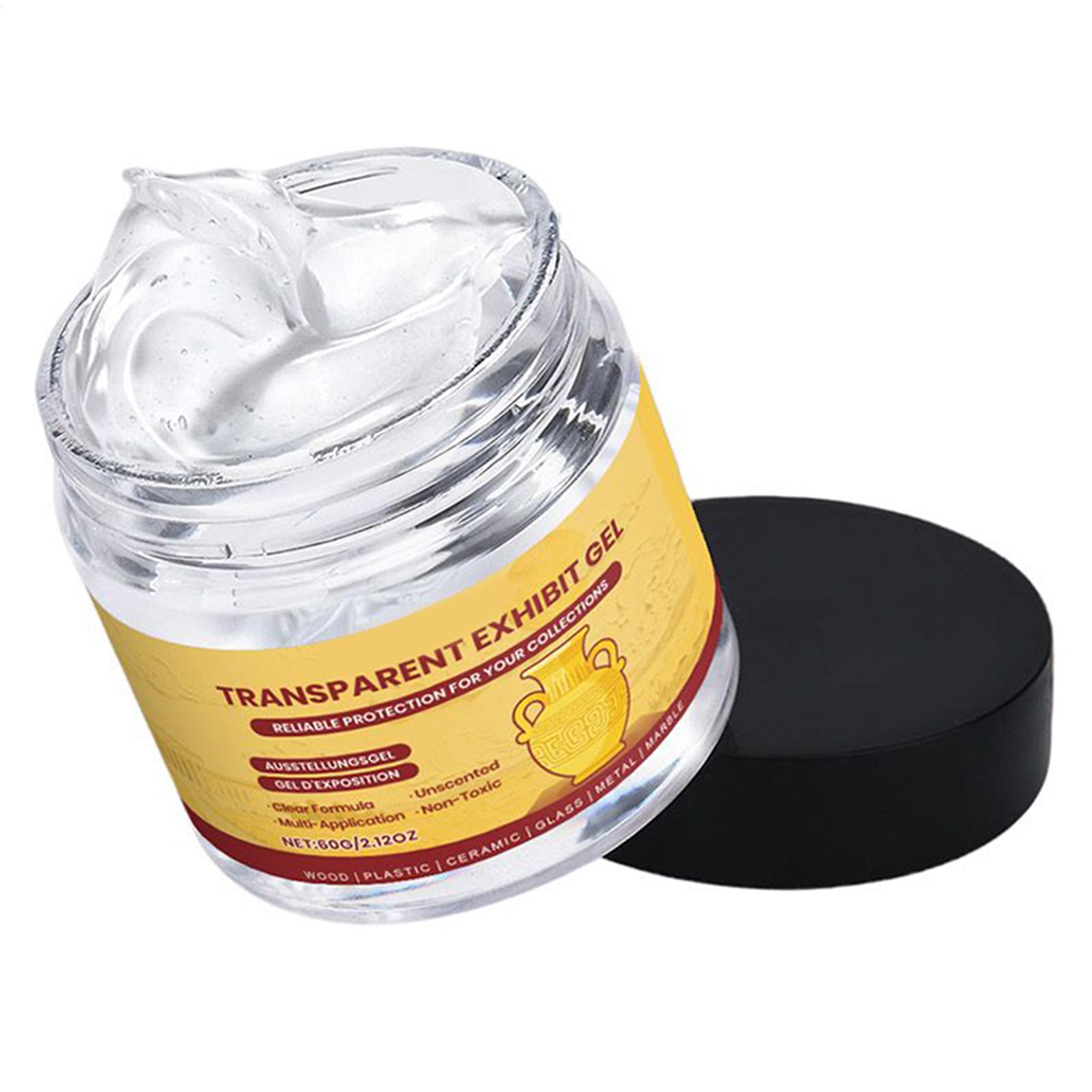 Woodworking Women - 60g Gel Perekat Museum Transparan yang