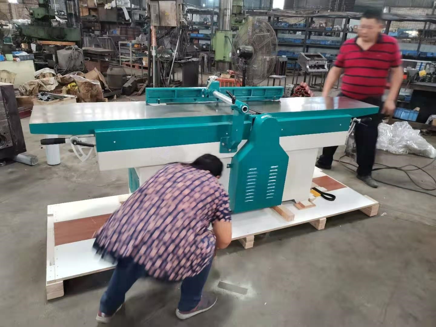 Woodworking Tools - Mesin Perata Kayu Spiral Lurus 400mm