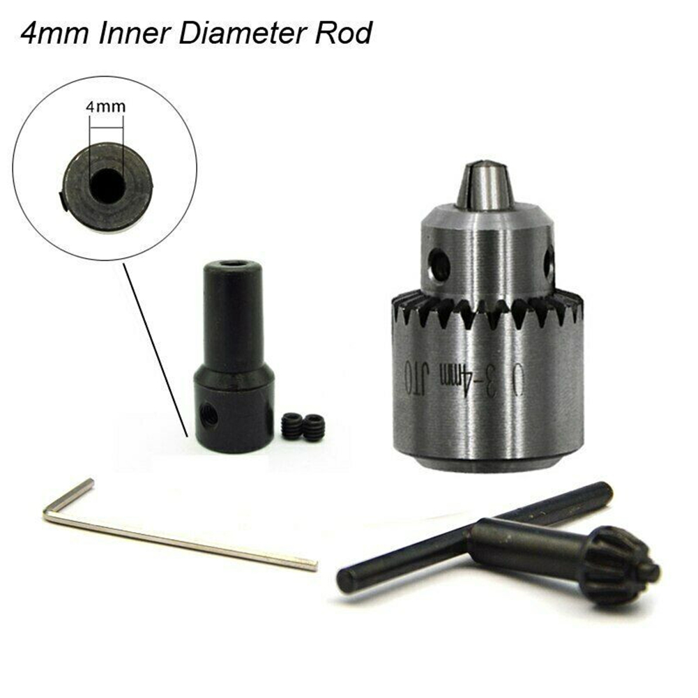 Woodworking Lathe Chuck - 1 Set Kunci Chuck Bor Mini
