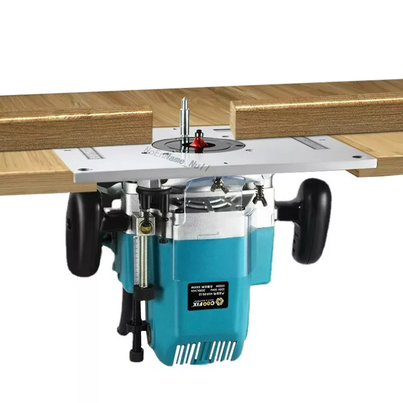 Woodworking Asmr - Alas colokan meja Router Aluminium multifungsi,