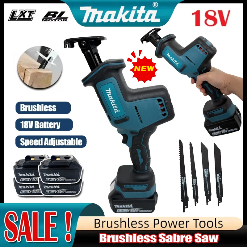 Woodworking Power Tools - Gergaji Reciprocating Tanpa Kabel Makita 2026,