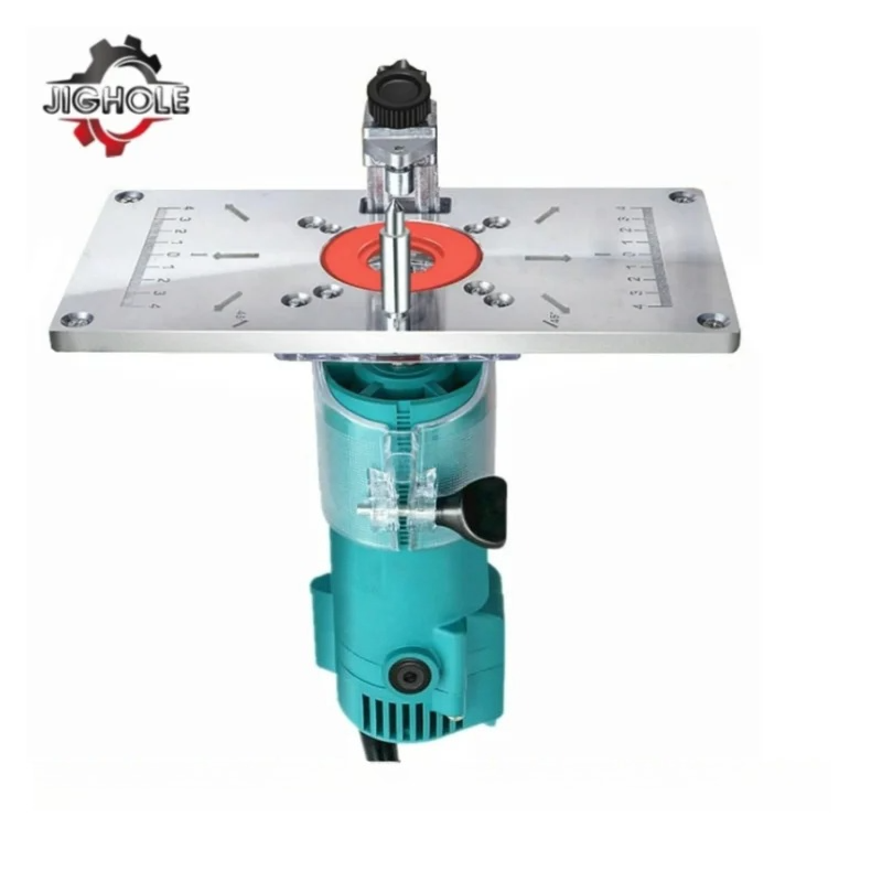 Woodworking Asmr - Meja Router Aluminium carpeny pelat sisipan