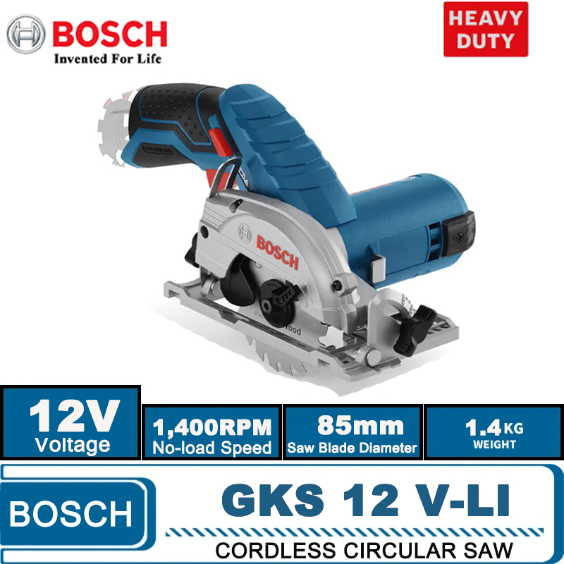 Woodworking Saw - BOSCH GKS 12V-LI Gergaji Listrik Profesional