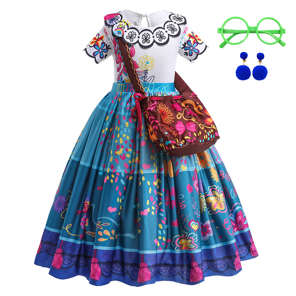 Woodworking Women - Kostum Princess Anak perempuan Encanto Halloween