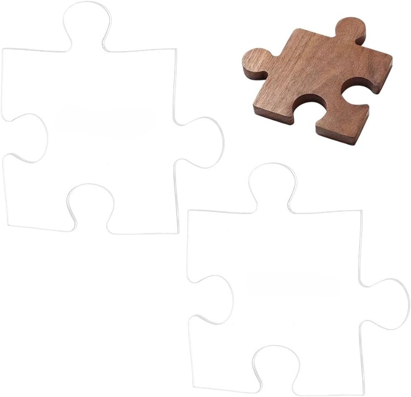Woodworking Design Software - Cetakan Kayu Akrilik untuk Puzzle 3/4/5/6/7