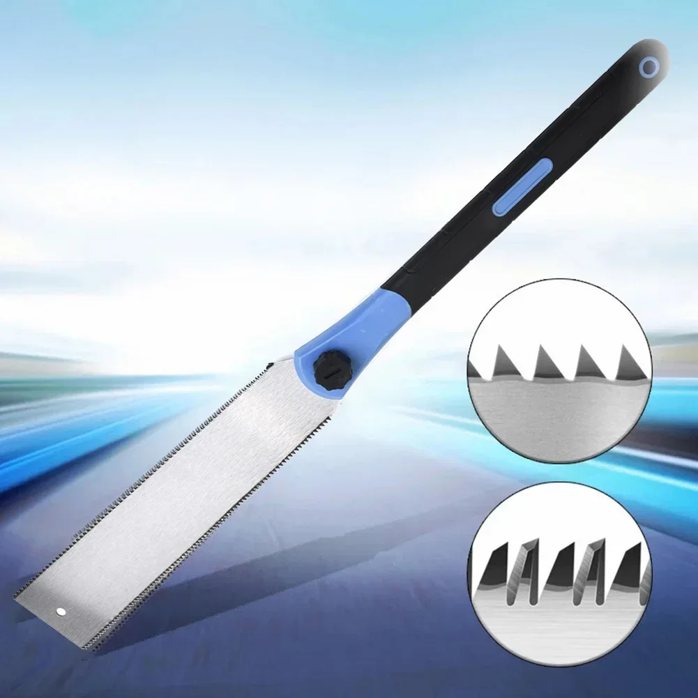Japanese Pull Saw - Gergaji tangan tepi ganda 32cm, gergaji