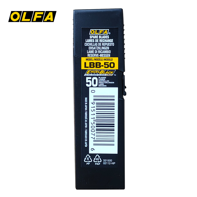Woodworking Nl - OLFA Pisau Hitam Jenis 18Mm LBB-10