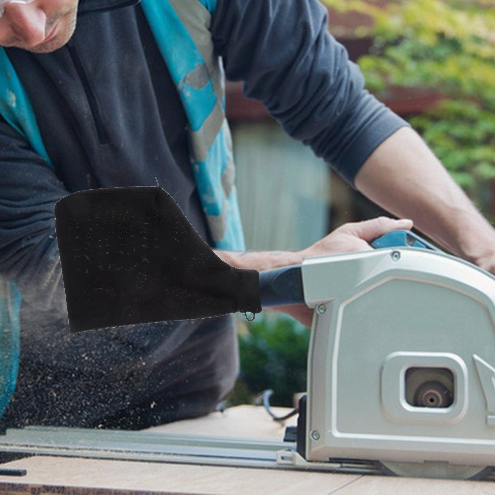 Woodworking Power Tools - Kantong Pengumpul Debu Hitam Universal untuk