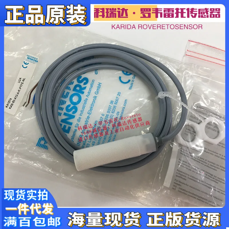 Woodworking Nl - 2026 KA1074 Jerman RECHNERSENSORS Sensor KAS-80-A13-A-K-PTFE-NL