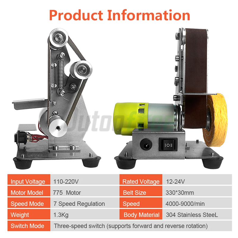 Mesin ampelas sabuk abrasif el - Woodworking Asmr ulasan dan harga