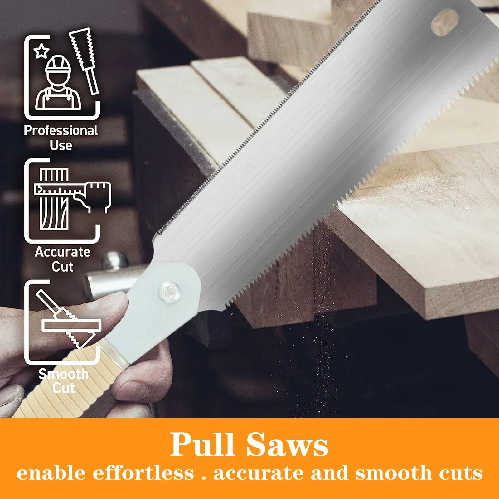 Gergaji tangan Jepang SK5 9.3  - Japanese Pull Saw ulasan dan harga