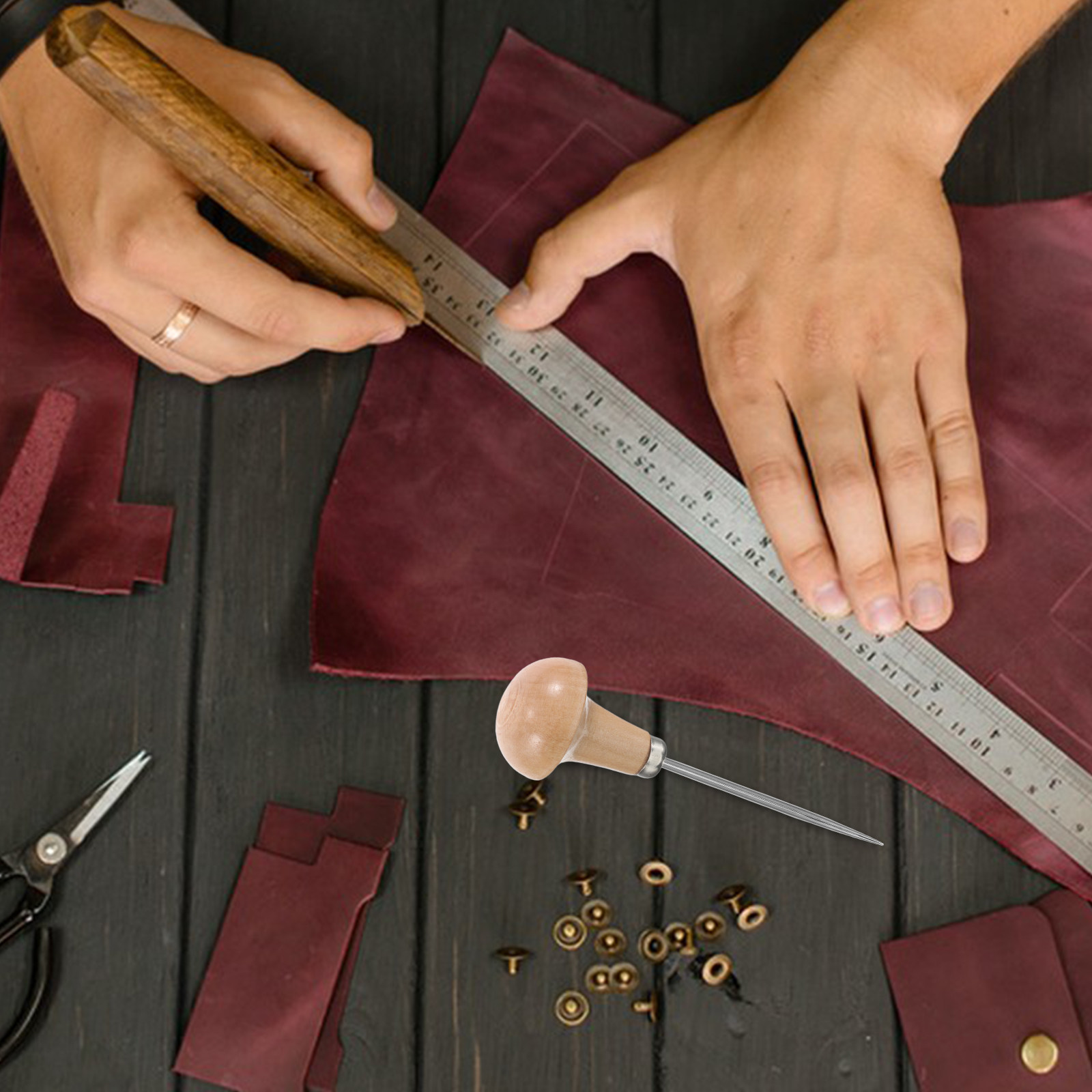 5 buah Kit Gagang Kikir Kayu,  - Woodworking File ulasan dan harga