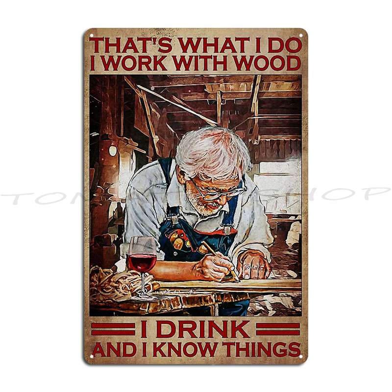 Tukang Kayu Tua Minum Anggur K - Woodworking Quotes Funny ulasan dan harga