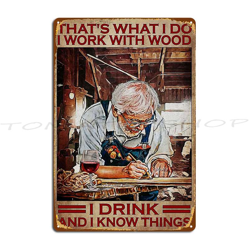 Tukang Kayu Tua Minum Anggur K - Woodworking Quotes Funny ulasan dan harga
