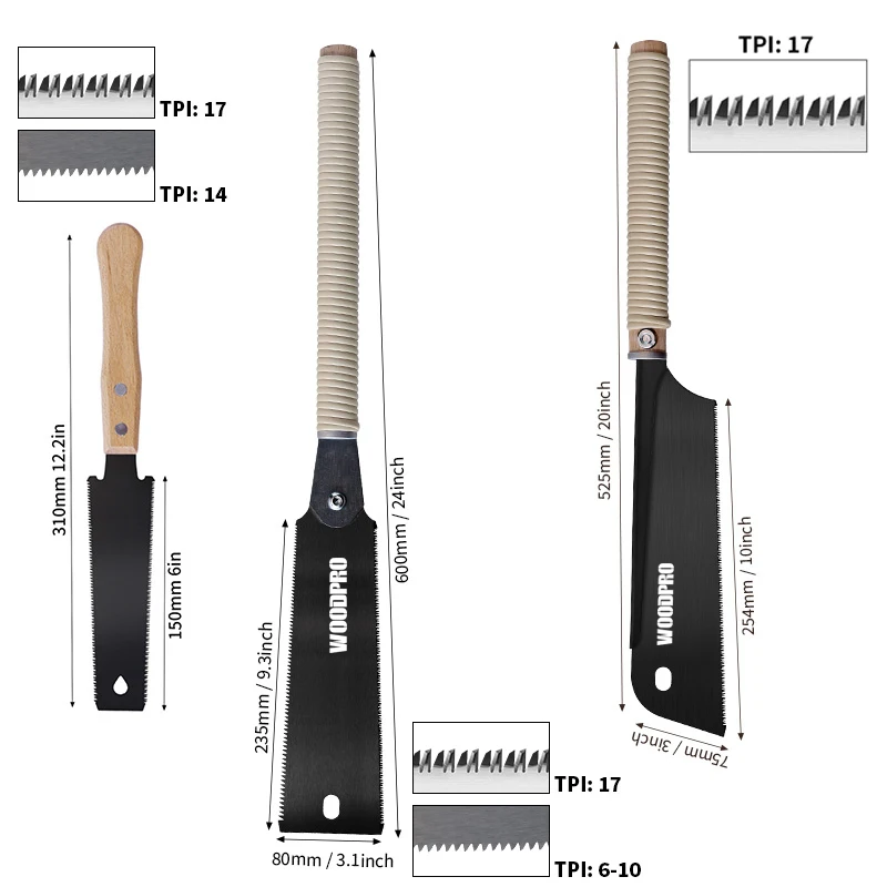 Set Gergaji Tarik Jepang 6 Inc - Japanese Pull Saw ulasan dan harga
