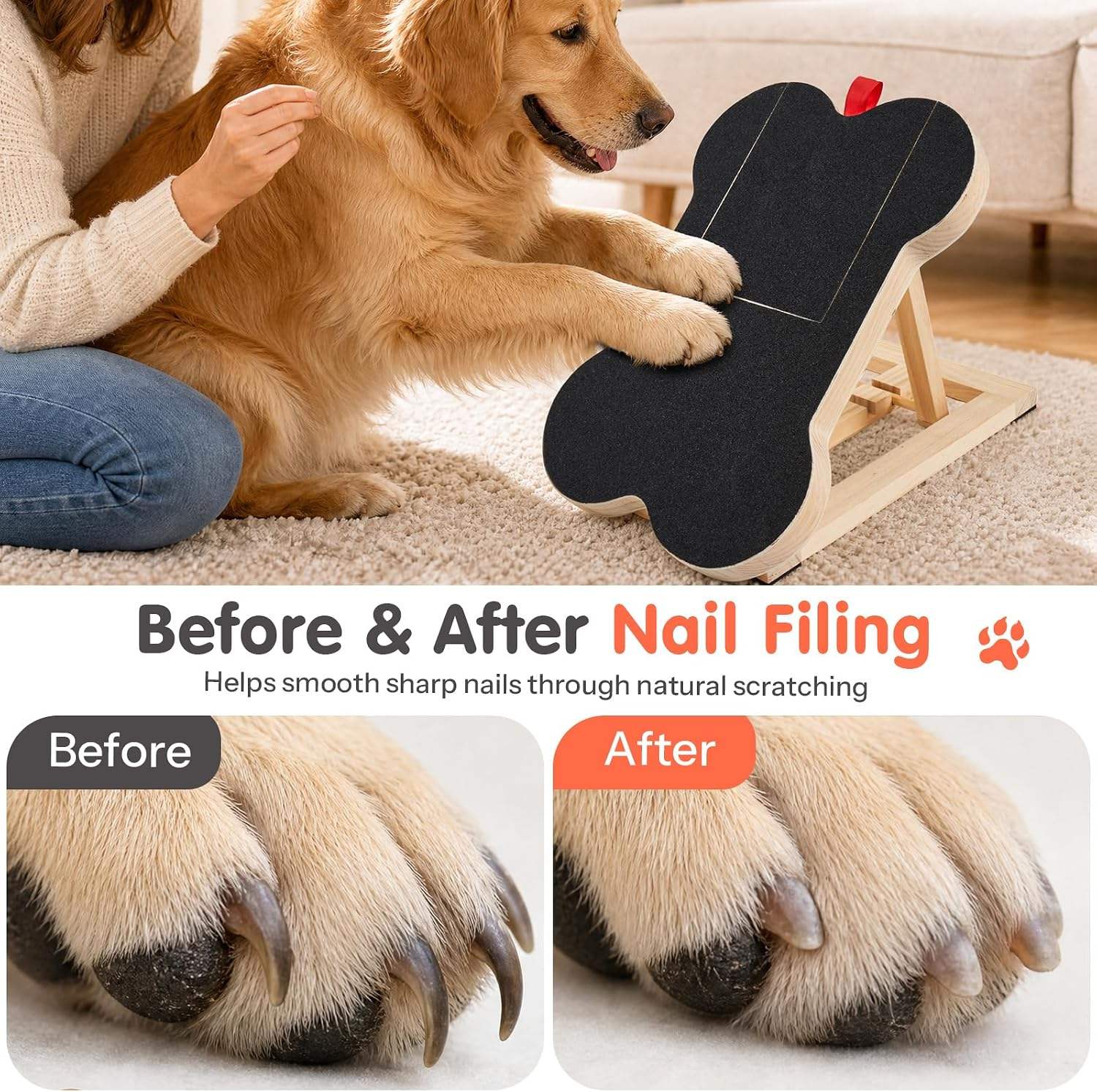 Papan Pengikis Kuku Anjing Kay - Woodworking File ulasan dan harga