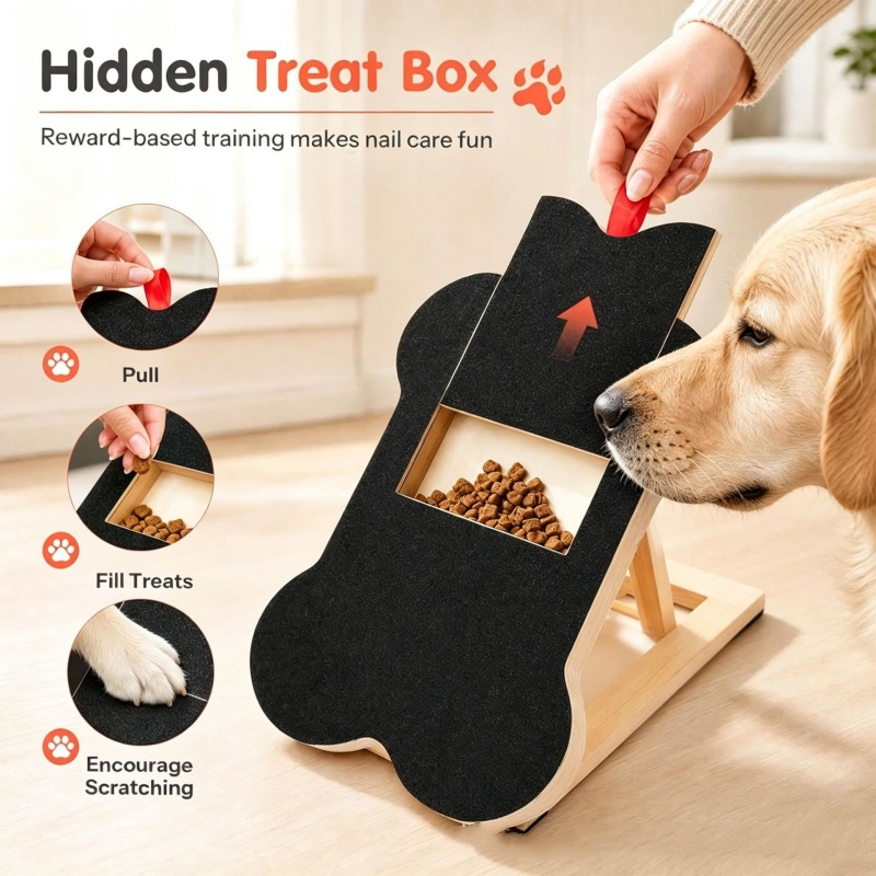 Papan Pengikis Kuku Anjing Kay - Woodworking File ulasan dan harga