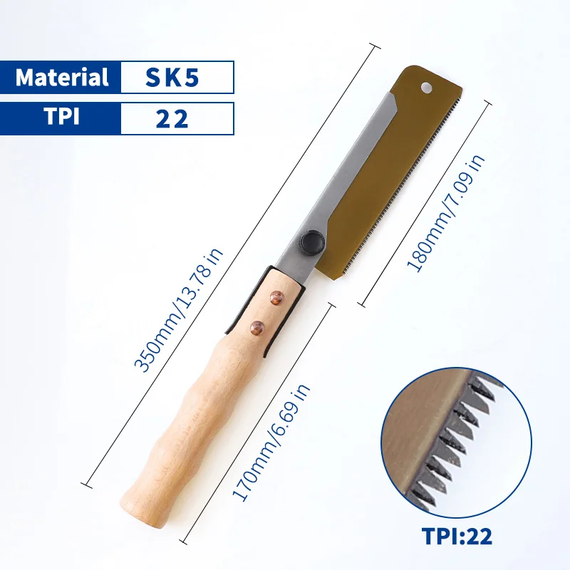 Gergaji Tangan Jepang 7 inci G - Japanese Pull Saw ulasan dan harga