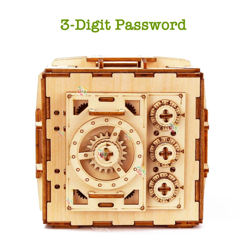 URY 3D Puzzle kayu Kata sandi  - Woodworking Women ulasan dan harga