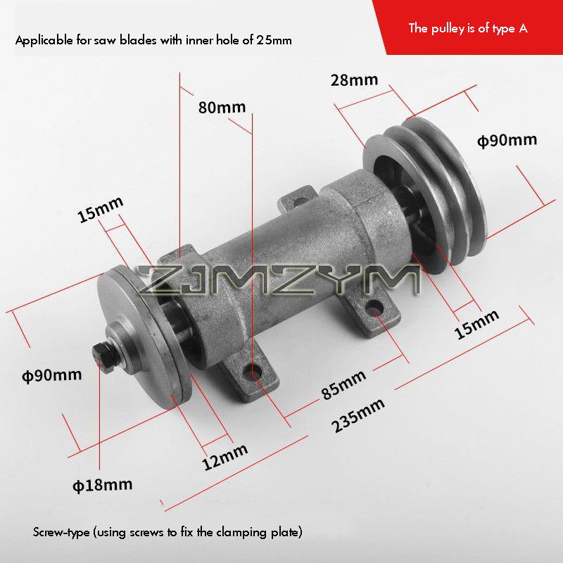 Rakitan Poros Gergaji Meja Kay - Woodworking Saw ulasan dan harga