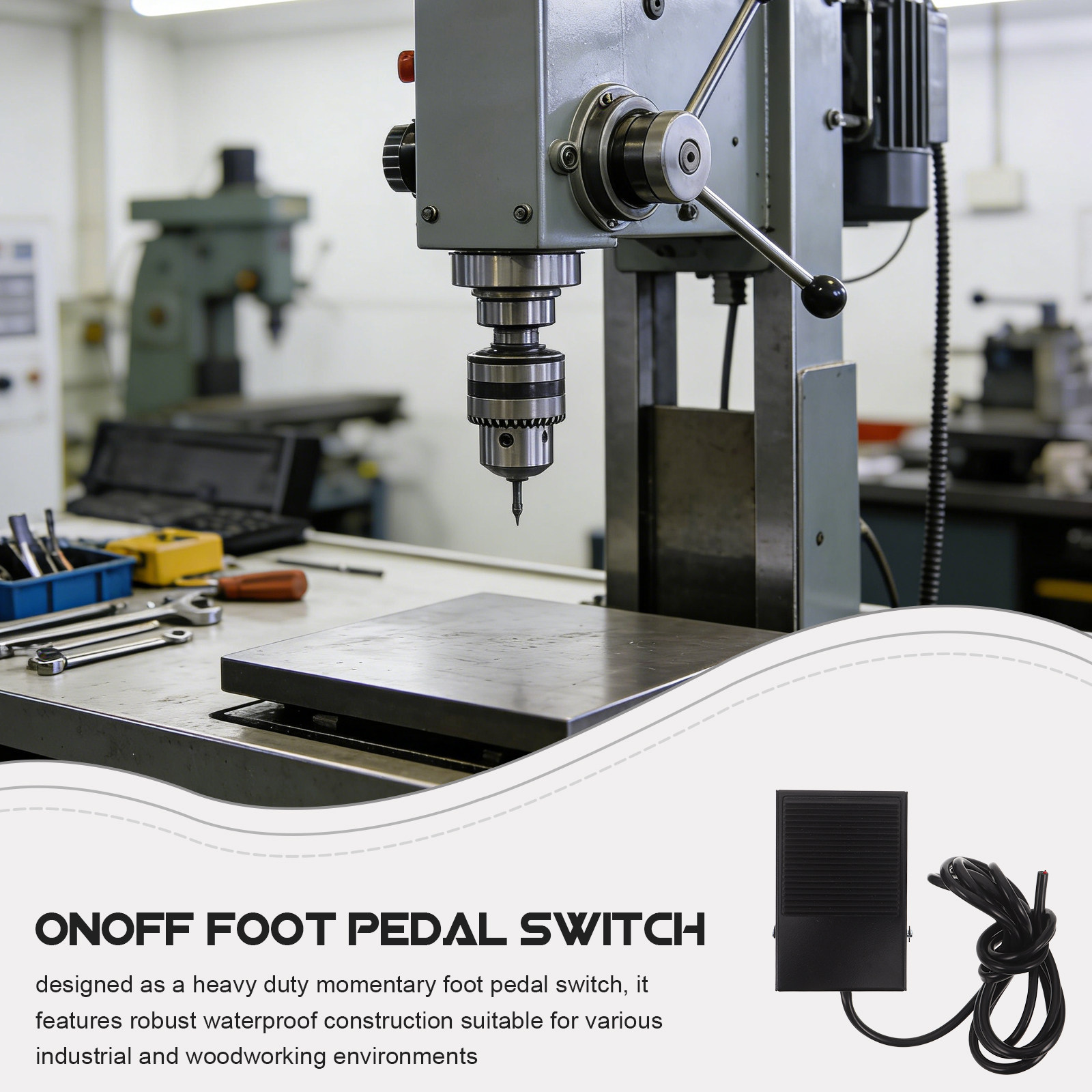 Sakelar Pedal Kaki Sementara u - Woodworking Tools ulasan dan harga