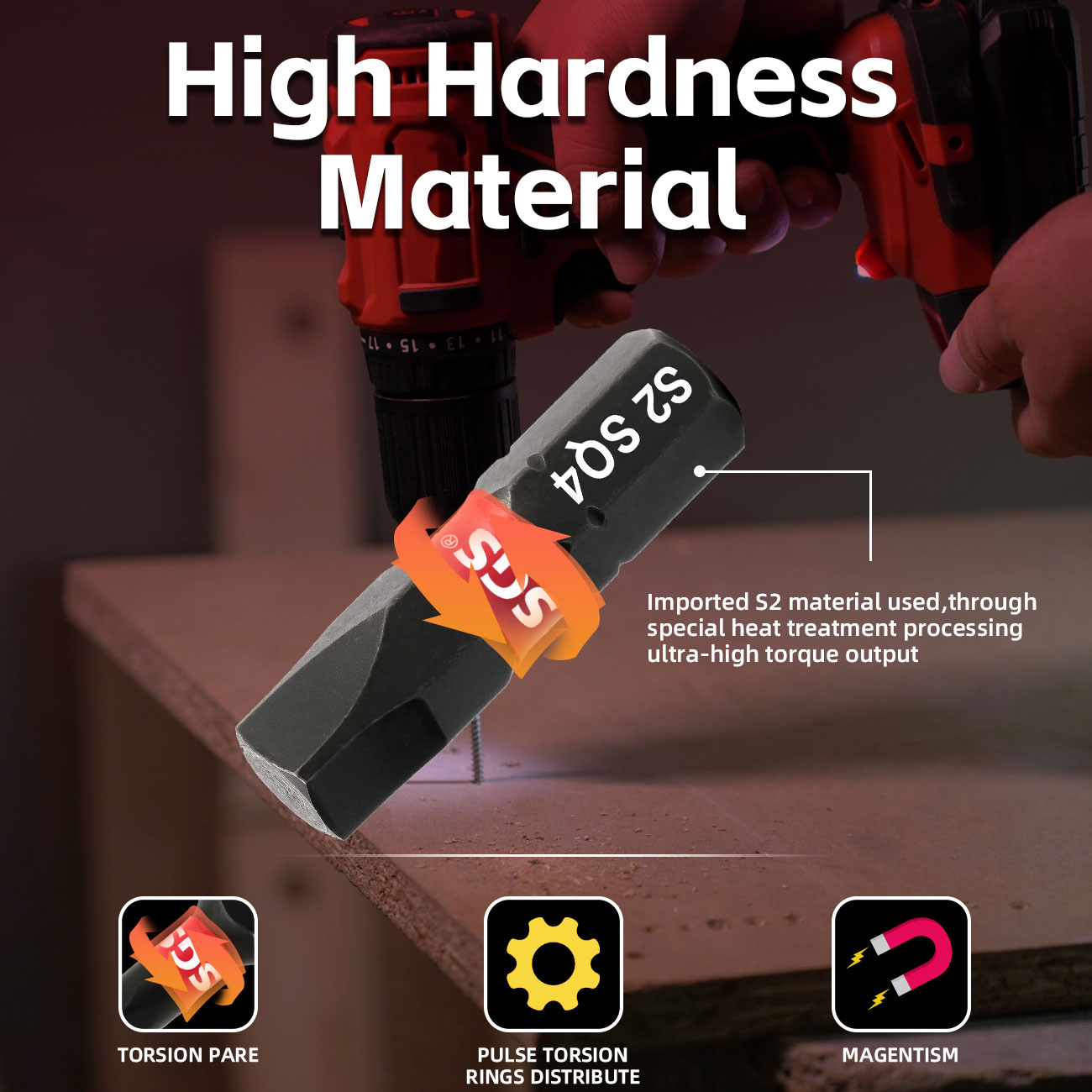 5 Buah, Bit Impact Persegi Pen - Woodworking Asmr ulasan dan harga
