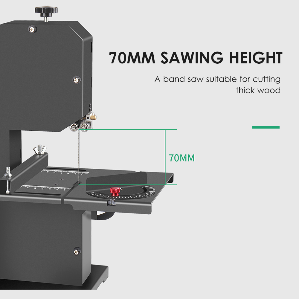 Mesin Gergaji Pita Mini Multif - Woodworking Asmr ulasan dan harga