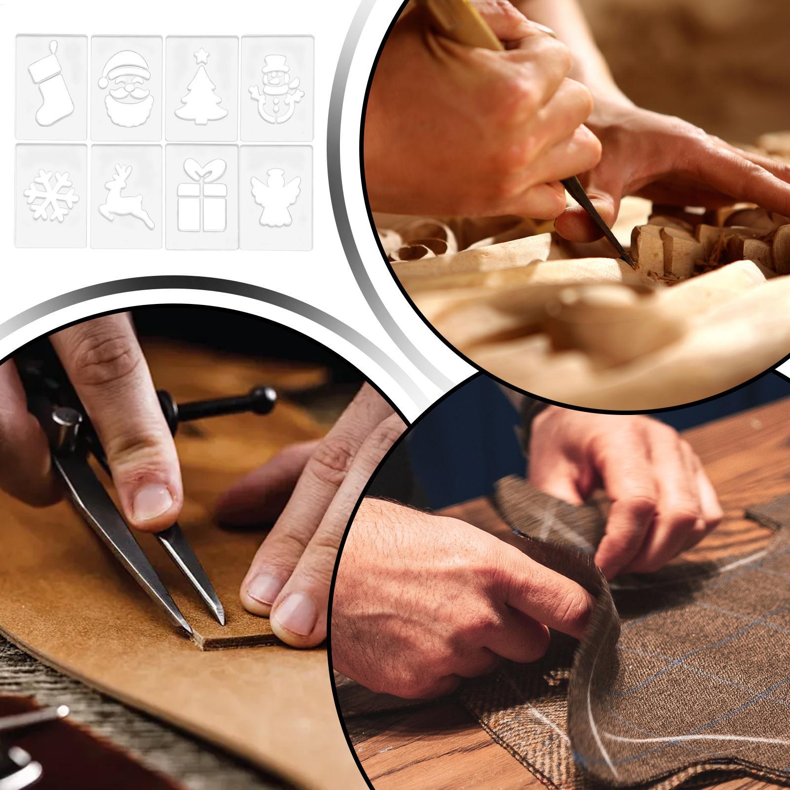 Stensil Natal Stensil Pekerjaa - Woodworking Women ulasan dan harga