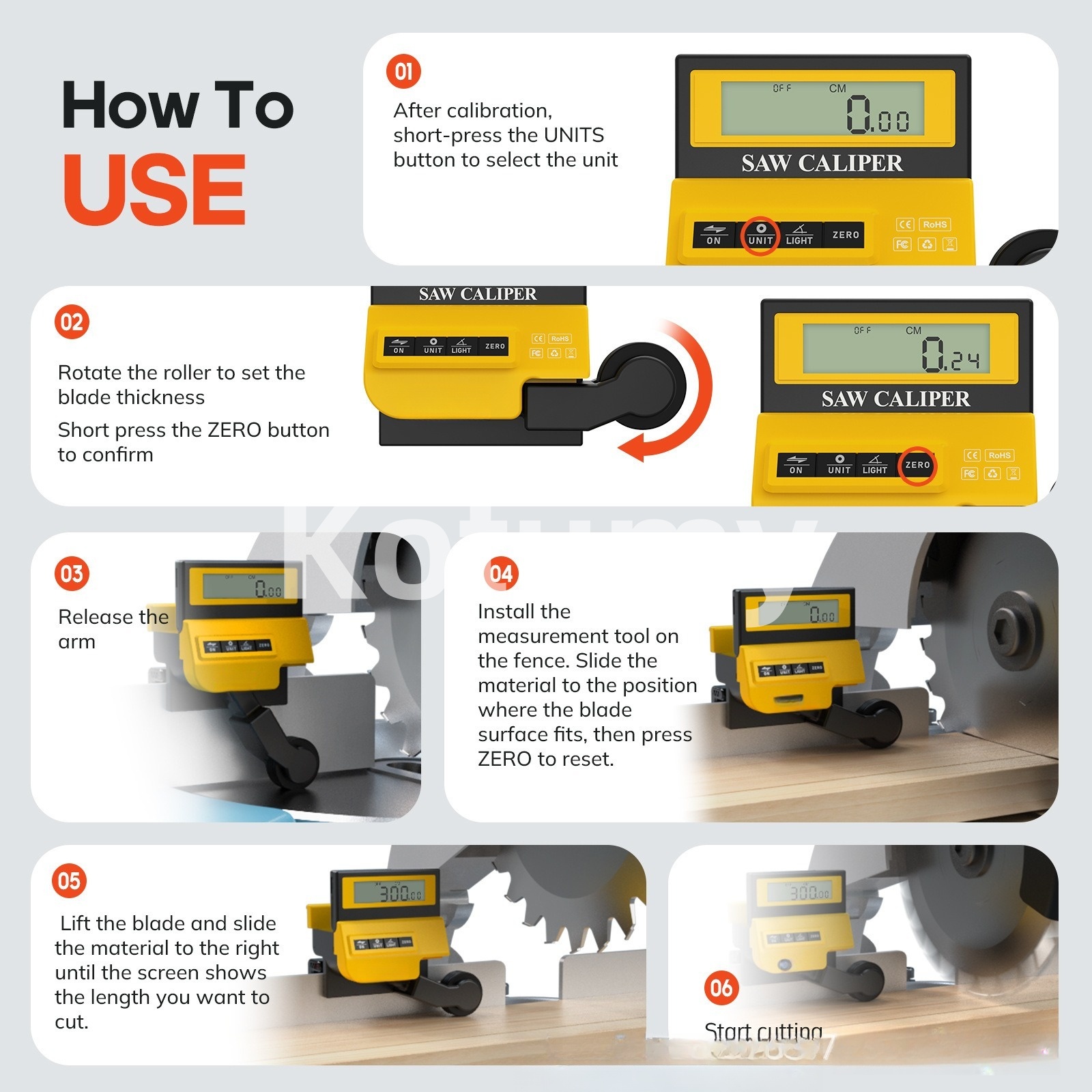 Alat Pengukur Jarak Digital un - Woodworking Tools ulasan dan harga