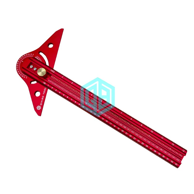 Penggaris Protraktor Aluminium - Woodworking Tools ulasan dan harga