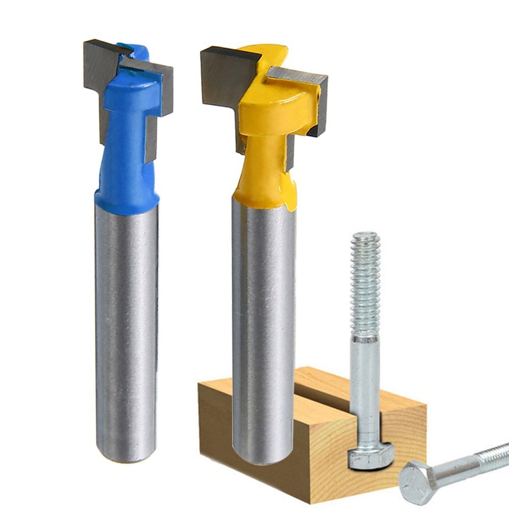 A11I 1/4 Inci Shank T-slot Pem - Woodworking Power Tools ulasan dan harga