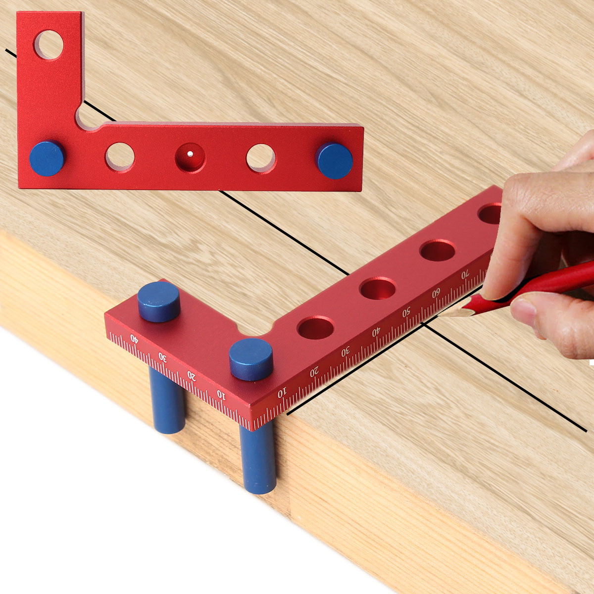 Alat Penanda Pusat Kayu Otomat - Woodworking Women ulasan dan harga
