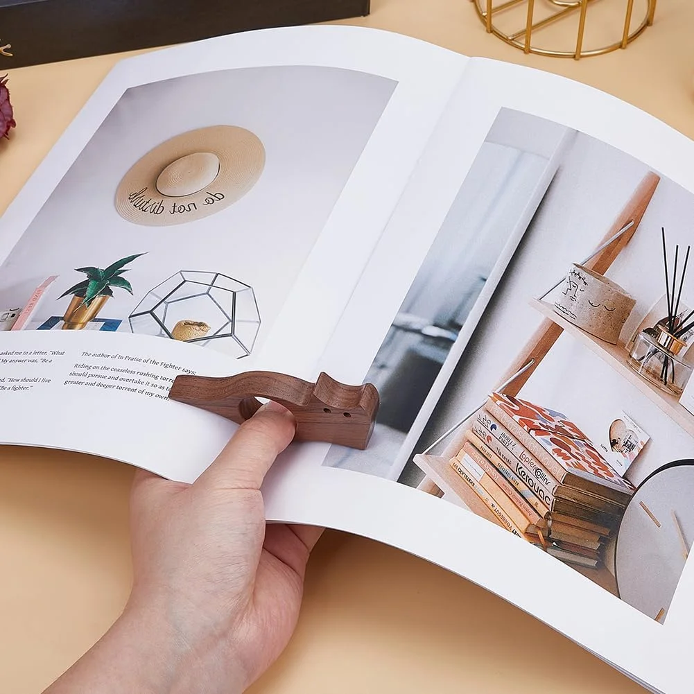 Penanda Buku Jempol Kayu Bahan - Woodworking Design Software ulasan dan harga