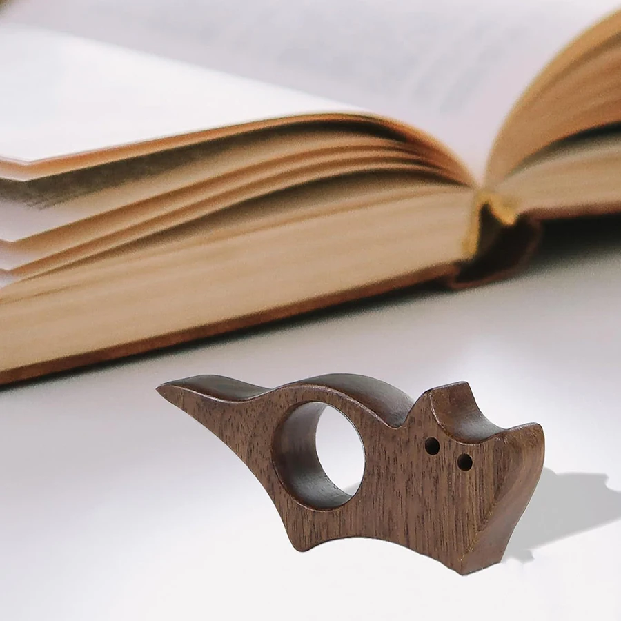 Penanda Buku Jempol Kayu Bahan - Woodworking Design Software ulasan dan harga