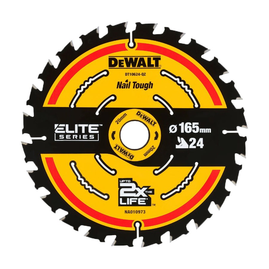 DEWALT DT10624-QZ 1/3 Buah 24T - Woodworking Saw ulasan dan harga