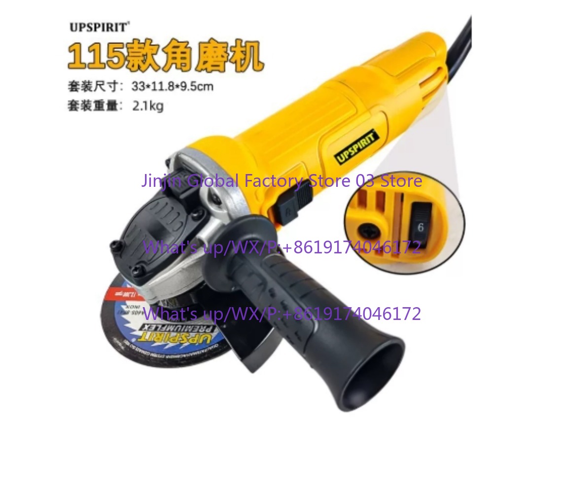 Penggiling Sudut Elektrik 125M - Woodworking Power Tools ulasan dan harga