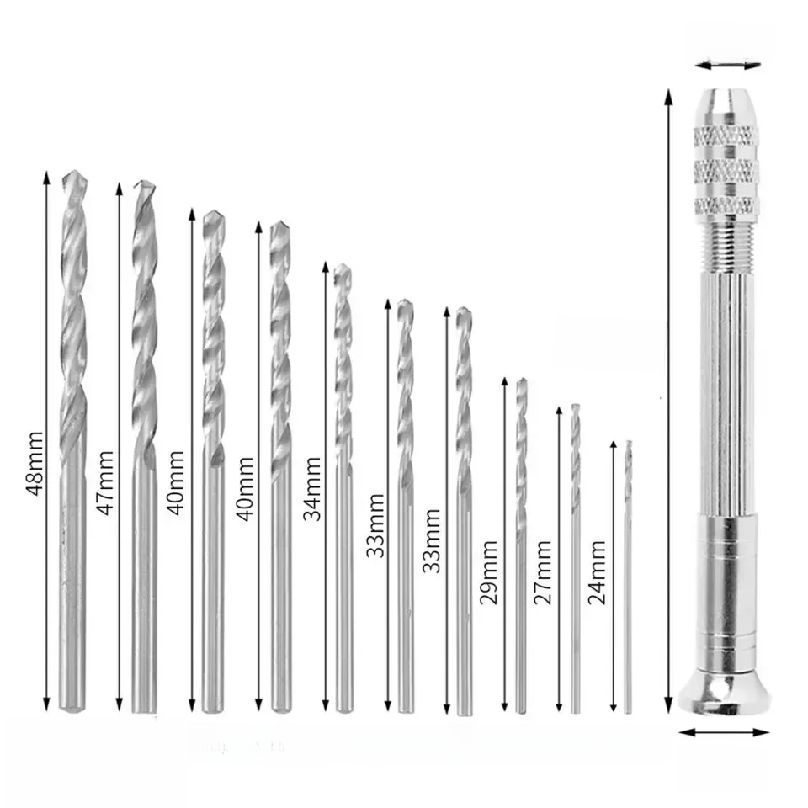 0.8-3.0mm Mini Hand Drill Alat - Woodworking Tools ulasan dan harga