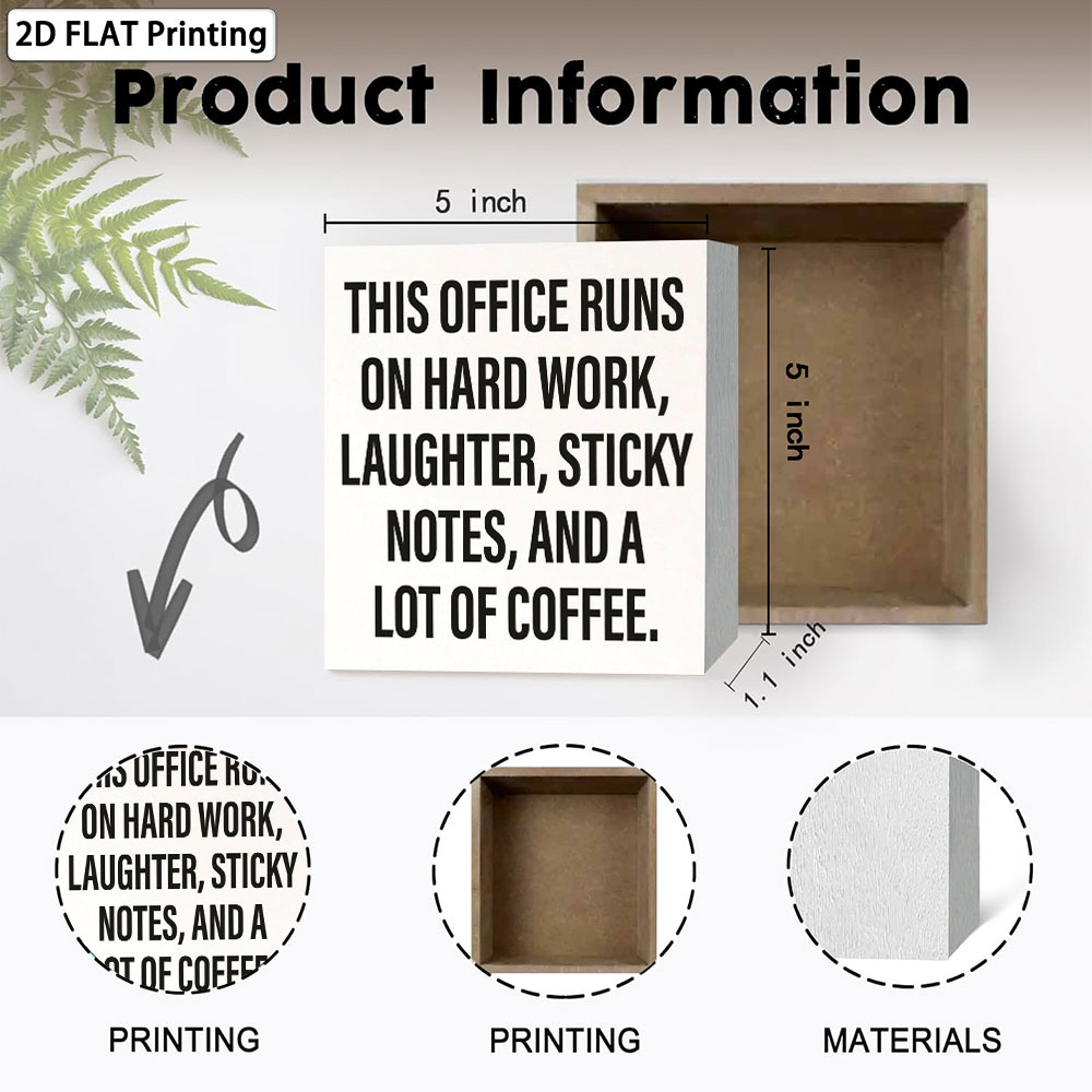 Kotak Kutipan Kopi Kantor 5x5  - Woodworking Quotes Funny ulasan dan harga