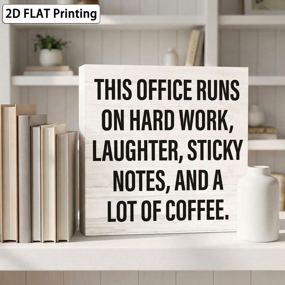 Kotak Kutipan Kopi Kantor 5x5  - Woodworking Quotes Funny ulasan dan harga