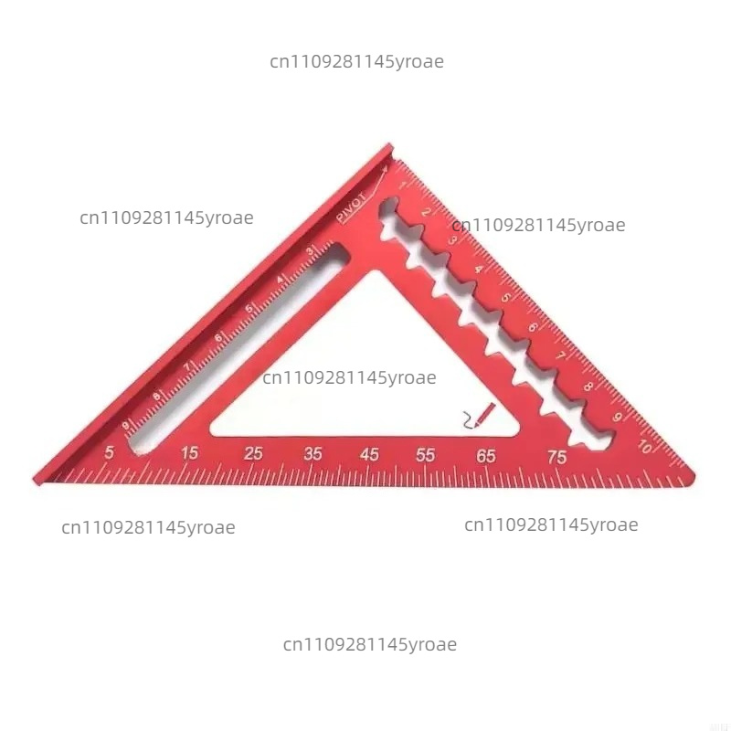 Penggaris Segitiga Aluminium 4 - Woodworking Tools ulasan dan harga
