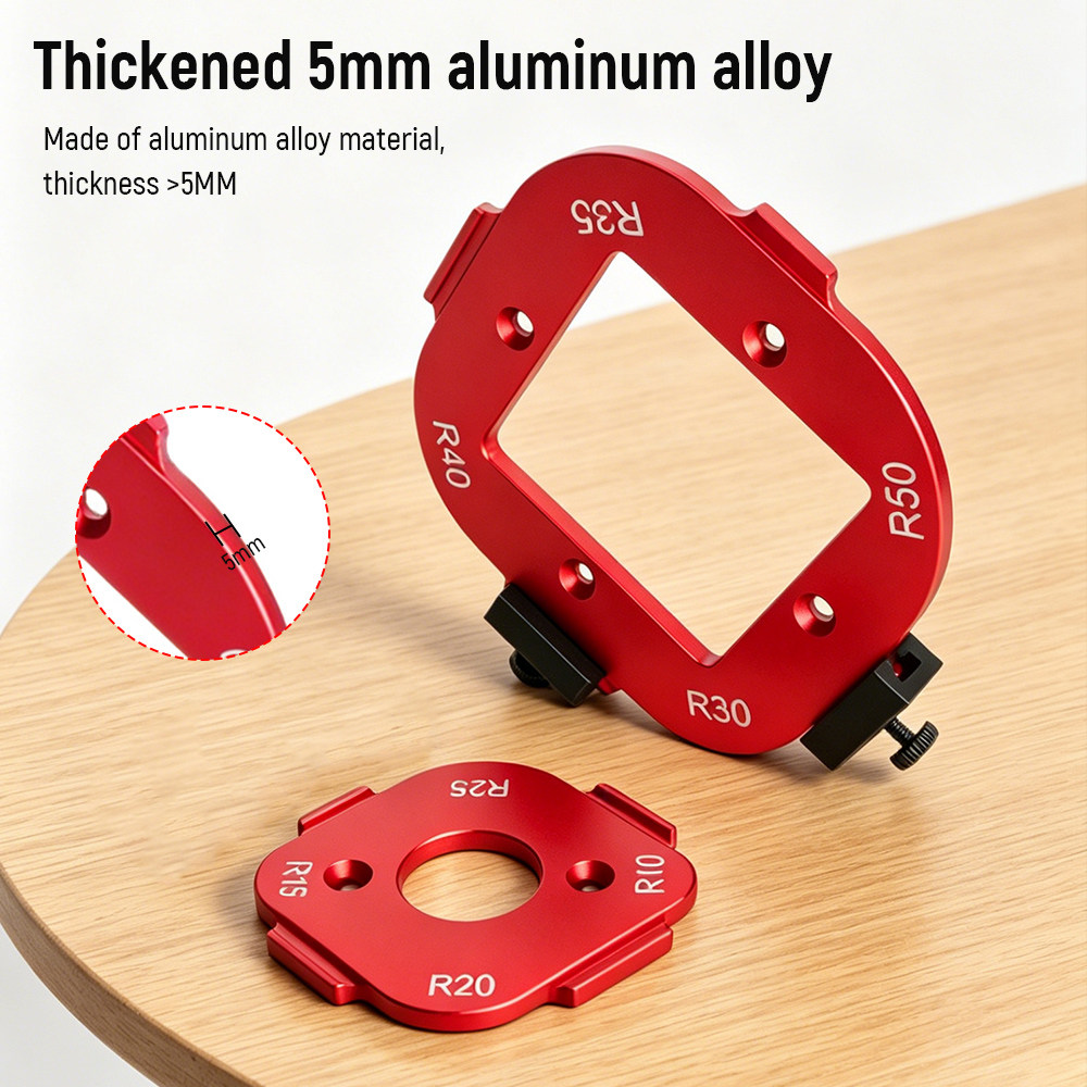 Templat Radius Sudut Bulat Alu - Woodworking Design Software ulasan dan harga