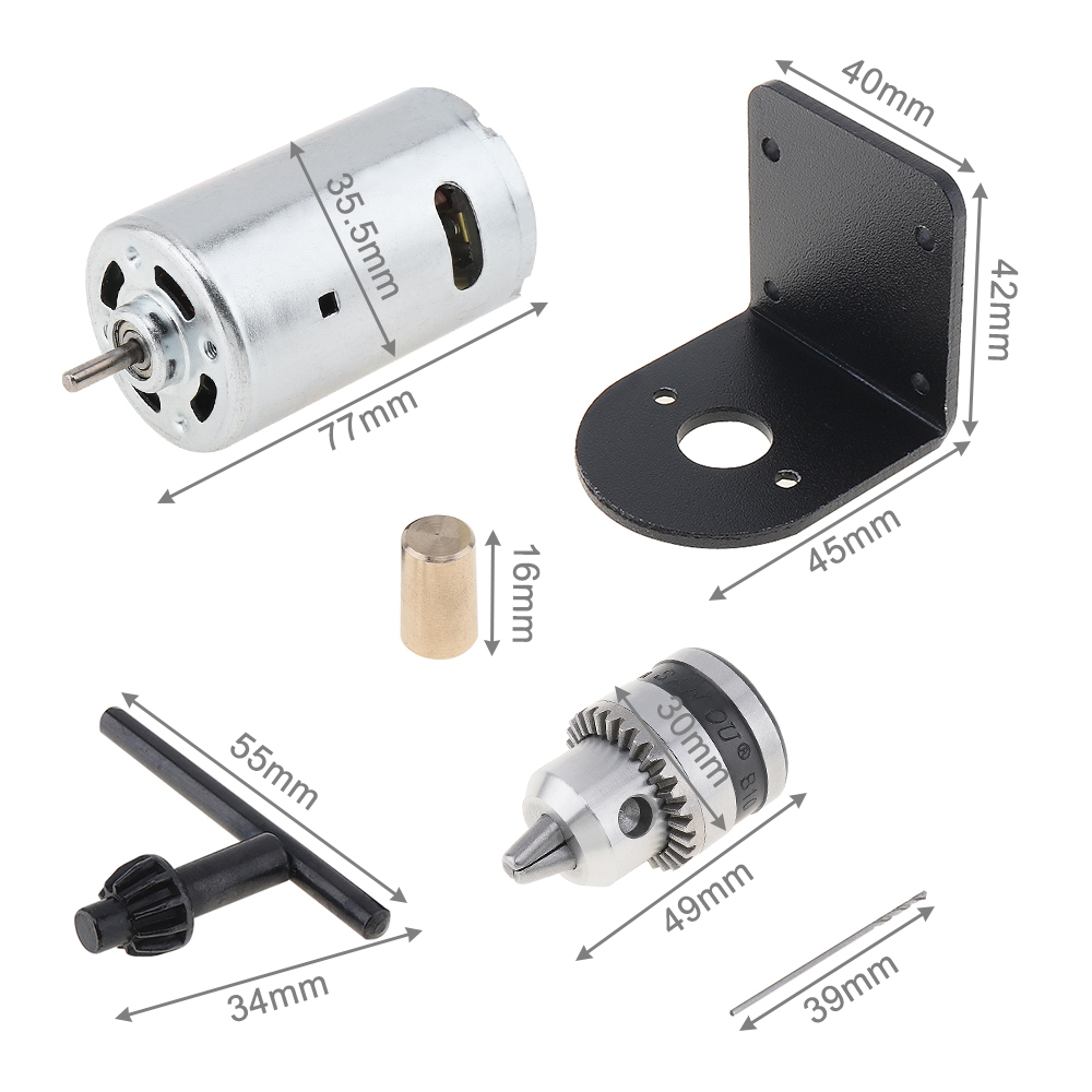 Motor bubut tekan 12-24v, bor  - Woodworking Lathe Chuck ulasan dan harga